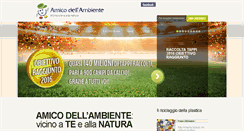 Desktop Screenshot of amicodellambiente.it