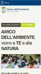 Mobile Screenshot of amicodellambiente.it